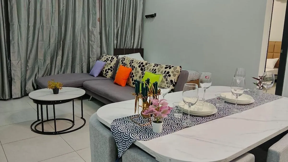 شقة Peaceful Abode Familystay 3 Bedroom 10 Pax جورج تاون